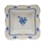 Herend Chinese Bouquet Blue Square Dish