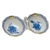 Herend Chinese Bouquet Blue Twin Salt
