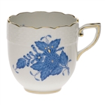 Herend Chinese Bouquet Blue After Dinner Cup