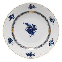 Herend Chinese Bouquet Black Sapphire Salad Plate