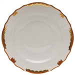 Herend Princess Victoria Rust Salad Plate