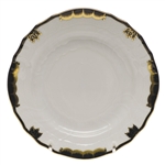 Herend Princess Victoria Black Bread & Butter Plate