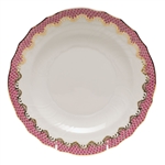 Herend Fish Scale Raspberry Salad Plate