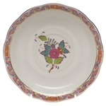 Herend Chinese Bouquet Multicolor Tea Saucer
