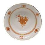 Herend Chinese Bouquet Rust Oatmeal Bowl