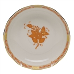 Herend Chinese Bouquet Rust Mocha Saucer