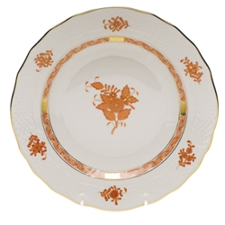 Herend Chinese Bouquet Rust Dessert Plate