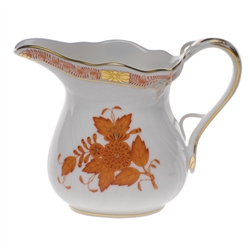 Herend Chinese Bouquet Rust Creamer