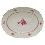 Herend Chinese Bouquet Raspberry Platter