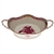 Herend Chinese Bouquet Raspberry Basket With Handles