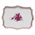 Herend Small Tray Chinese Bouquet Raspberry