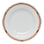 Herend Chinese Bouquet Garland Rust Dessert Plate