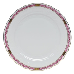 Herend Chinese Bouquet Garland Raspberry Dinner Plate