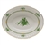 Herend Chinese Bouquet Green Oval Vegetable Dish