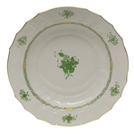 Herend Chinese Bouquet Green Chop Plate