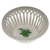 Herend Chinese Bouquet Green Open Weave Basket