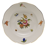 Herend Fruits And Flowers Rim Soup Plate