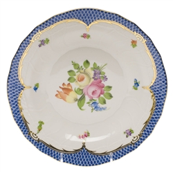 Herend Printemps Blue Dessert Plate Motif #1