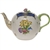 Herend Printemps Blue Tea Pot With Rose