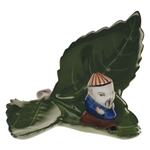 Herend Mandarin on a Leaf