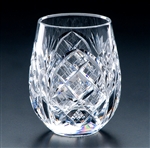 Heritage Irish Crystal Cathedral 9 oz Roly Poly Tumbler