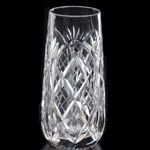 Heritage Irish Crystal Cathedral Roly Poly Hi Ball Tumbler