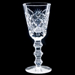 Heritage Irish Crystal Cathedral Medieval Wine Goblet