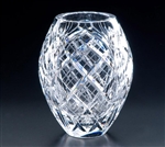 Heritage Irish Crystal Cathedral 8 1/2 inch Bulb Vase