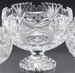 Heritage Irish Crystal 9 inch Lee Valley Trophy