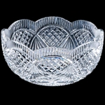 Heritage Irish Crystal 9 inch Classic Scalloped Bowl