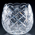 Heritage Irish Crystal Cathedral Punch Bowl Scalloped
