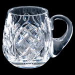 Heritage Irish Crystal Cathedral Punch Cup with Handle