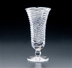 Heritage Irish Crystal Cricklewood 6 inch Footed Flared Vase