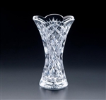 Heritage Irish Crystal Cathedral 6 inch Tulip Vase Scalloped