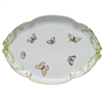 Herend China Royal Garden Ribbon Tray