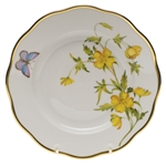 Herend American Wildflowers Evening Primrose Salad Plate