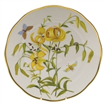 Herend American Wildflowers Meadow Lily Dinner Plate