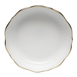 Herend Mini Scalloped Dish Golden Edge