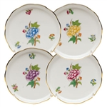Herend Victoria Garden Coaster Set Of Four