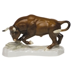 Herend The Bull Natural Color Kingdom Classic Collection