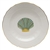 Herend Aquatic Dessert Plate Green Scallop Shell