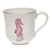 Herend Aquatic Mug Raspberry Seahorse