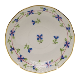 Herend Blue Garland After Dinner Saucer