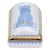 Herend Tooth Fairy Box Blue Fishnet
