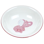 Herend Bowl With Pink Elephant