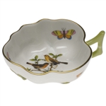 Herend Rothschild Bird Deep Leaf Dish