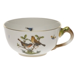 Herend Rothschild Bird Tea Cup With Branch Handle