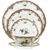 Herend Rothschild Bird Brown Five Piece Place Setting