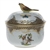 Herend Rothschild Bird Brown Covered Sugar With Bird