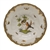 Herend Rothschild Bird Brown Rim Soup Motif #10